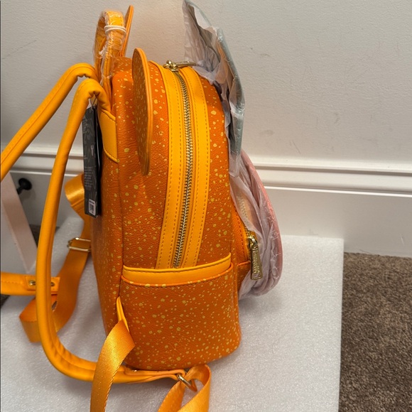 Loungefly Disney orange scented cosplay mini backpack NWT - Picture 4 of 5